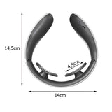 Aparat de Masaj Cervical cu Impulsuri Electromagnetice, 4 Moduri și 15 Niveluri