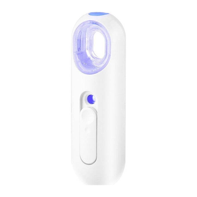 Pulverizator Facial Nano Portabil, 25 ml, cu Atomizare Fină și Unde Sonice de Înaltă Frecvență