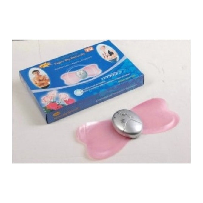 Aparat de Masaj Butterfly cu Electrostimulare, cu 6 Programe și 10 Niveluri de Intensitate