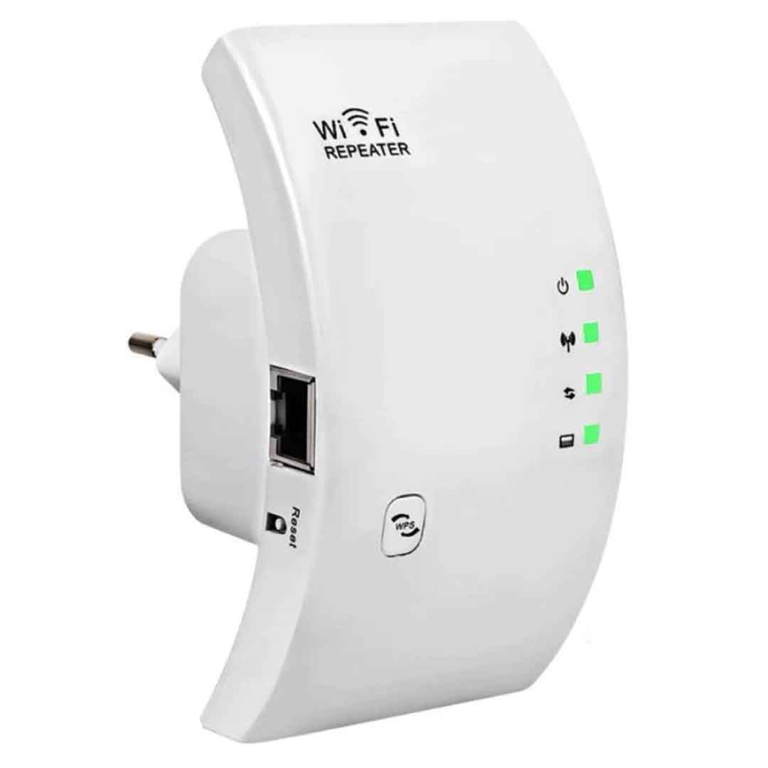 Amplificator Wi-Fi 300 Mb/s, Dublează Semnalul, se Bagă în Priză