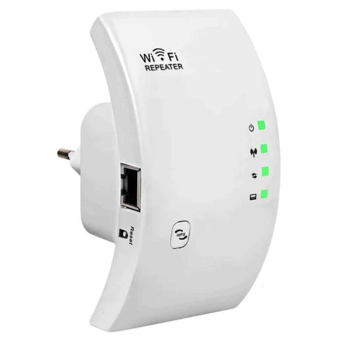 Amplificator Wi-Fi 300 Mb/s, Dublează Semnalul, se Bagă în Priză