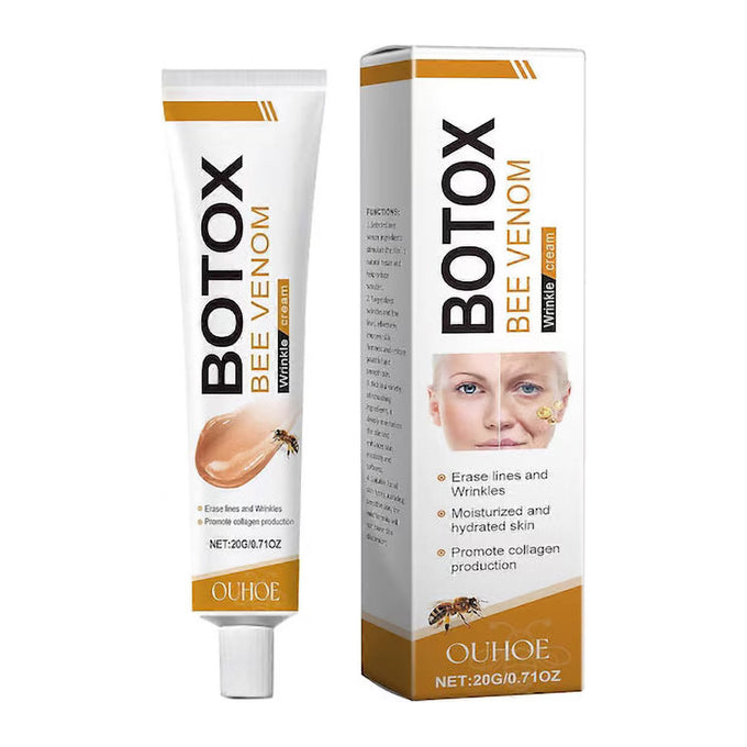 Cremă de Față cu Venin de Albine și Propolis OUHOE, 20 g, pentru Hidratare și Fermitate