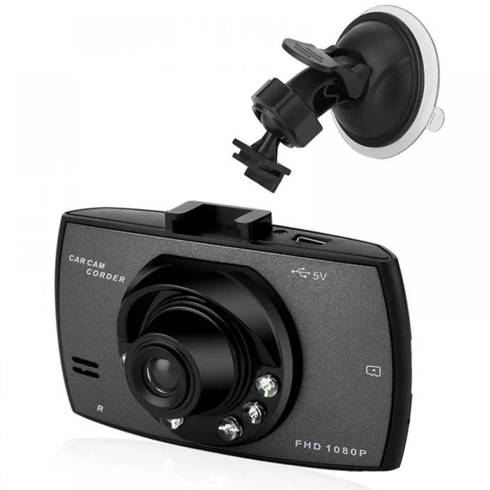 Cameră Auto de Bord 1080p G30, Display 2,4 Inch, Unghi 140°, cu Detectare Mișcare