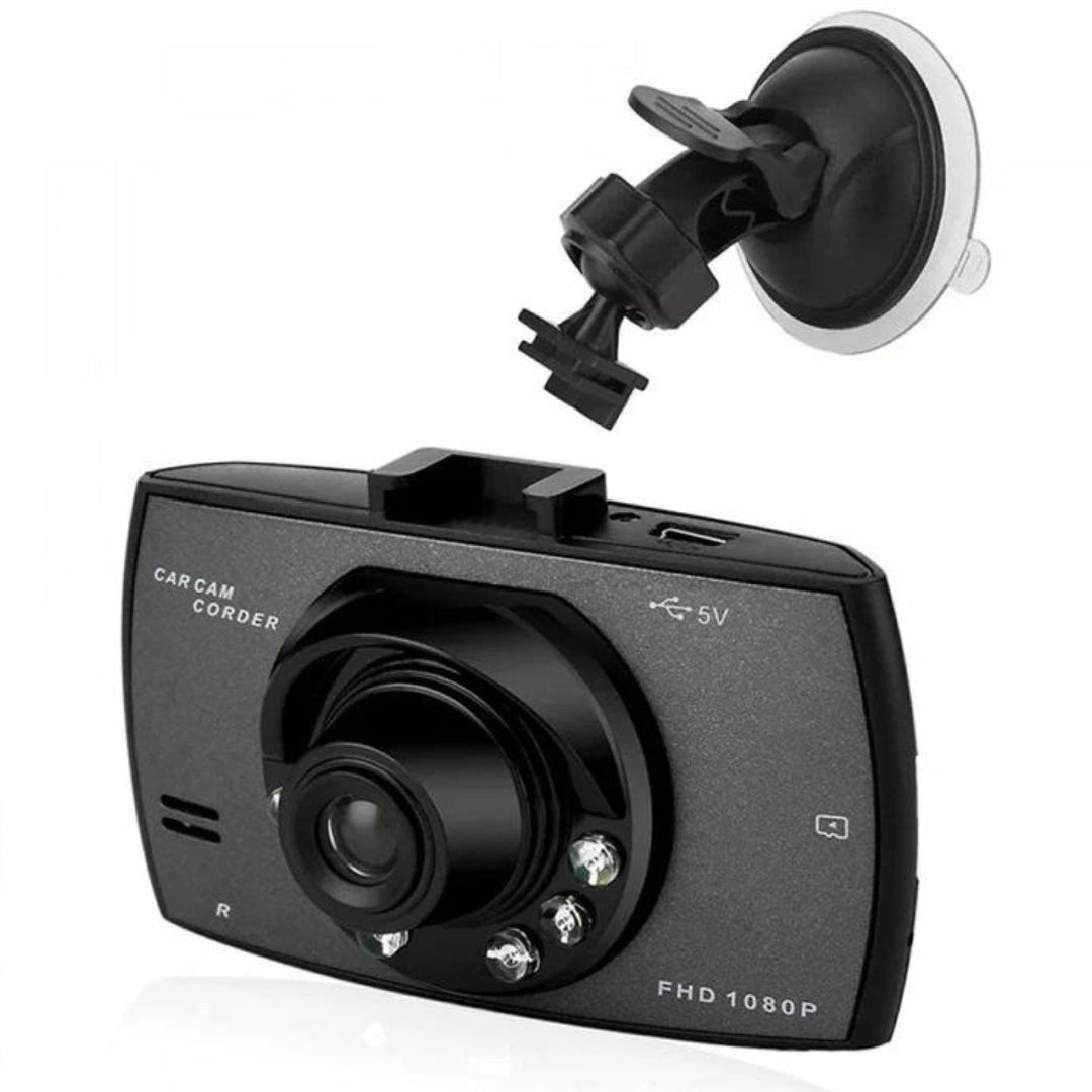 Cameră Auto de Bord 1080p G30, Display 2,4 Inch, Unghi 140°, cu Detectare Mișcare