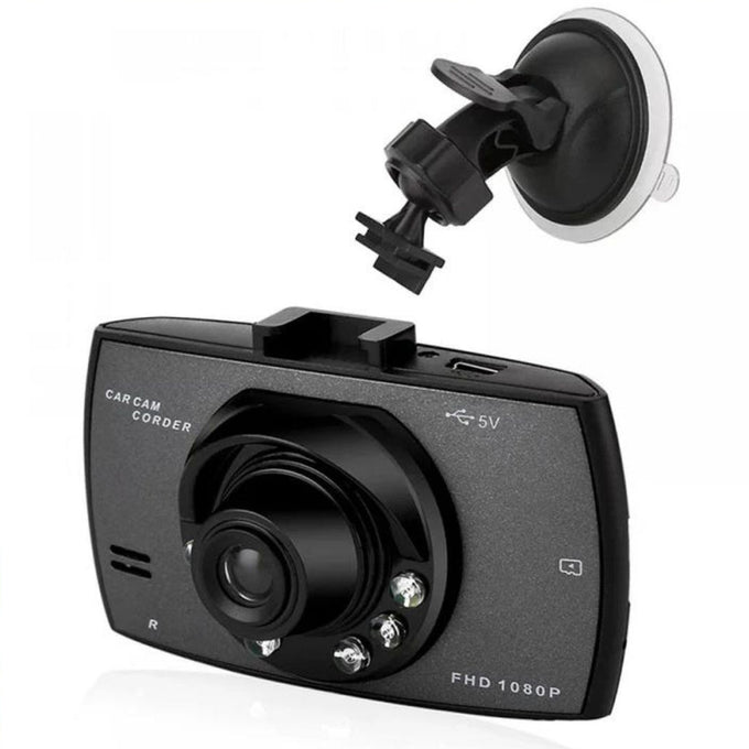 Cameră Auto de Bord 1080p G30, Display 2,4 Inch, Unghi 140°, cu Detectare Mișcare