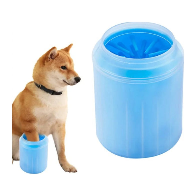 Paw Cleaner, Curățător din Silicon pentru Lăbuțele Câinelui, 2 Mărimi, de Buzunar