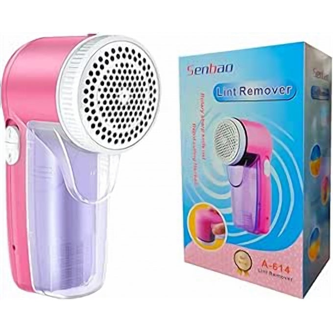 Îndepărtător de Scame Electric Reîncărcabil, cu Cap din Inox și Colector Transparent