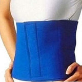 Centură din Neopren pentru Talie și Abdomen, Unisex, cu Efect de Saună, 92 x 17 cm, Albastră