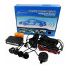 Set Senzori de Parcare cu 4 Senzori Ultrasonici și Buzzer, IP69, 12V – Negru sau Argintiu