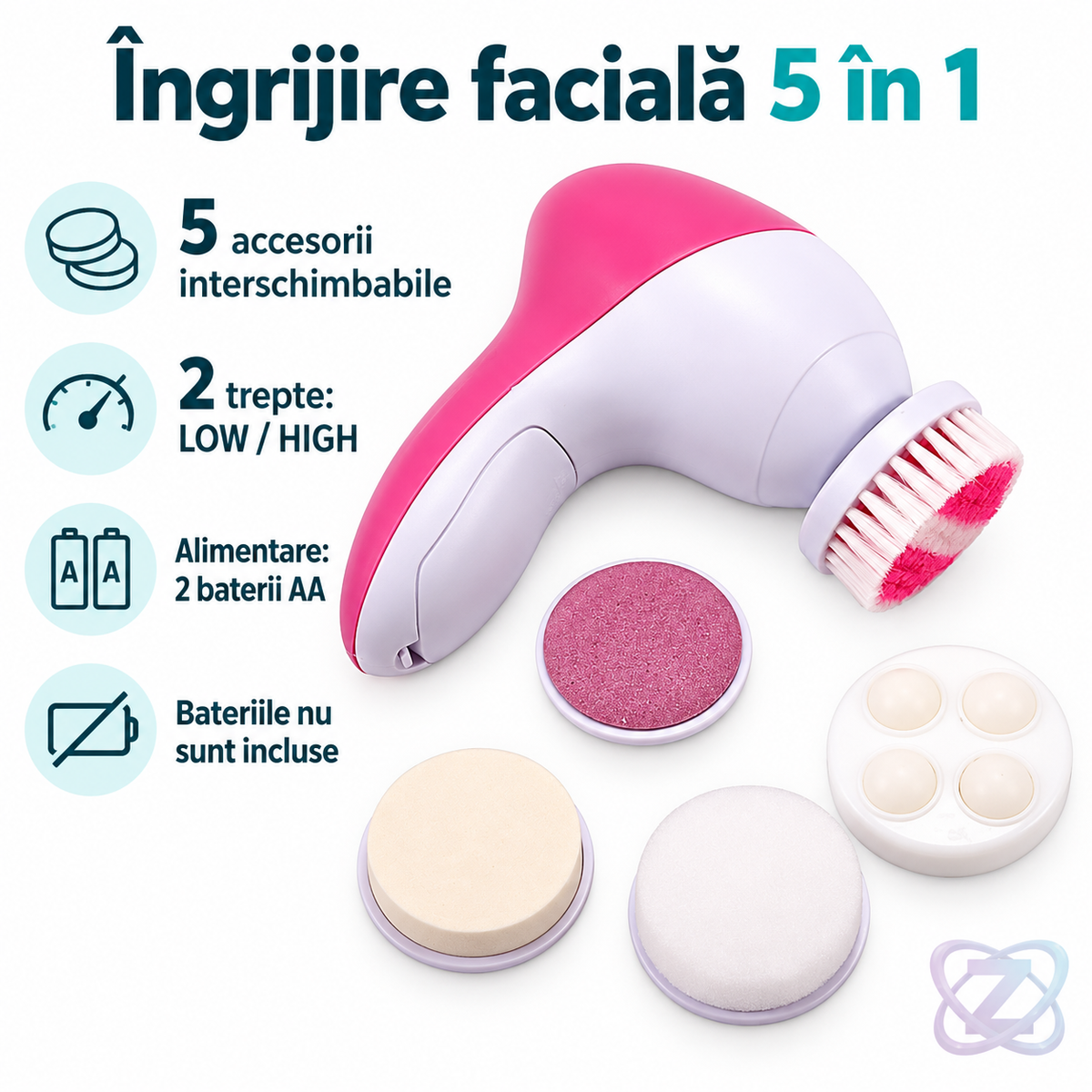 Aparat Masaj Facial 5 in 1 – caracteristici