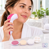 Aparat de Curățare și Masaj Facial 5 în 1 – Ten Curat și Catifelat, Acasă
