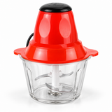 Tocator electric carne si legume, 4 lame inox, 2 viteze, capacitate 2 litri, bol sticla