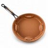 Tigaie Air Fry Ceramica  25cm, super rezistenta, fara ulei, timp scazut de coacere