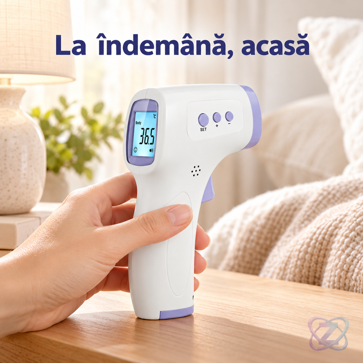 Termometru cu infraroșu – acasă
