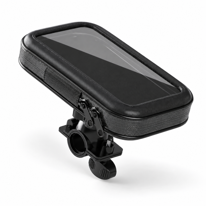 Suport Telefon pentru Bicicletă, Montare pe Ghidon, Impermeabil, până la 6.3 Inch