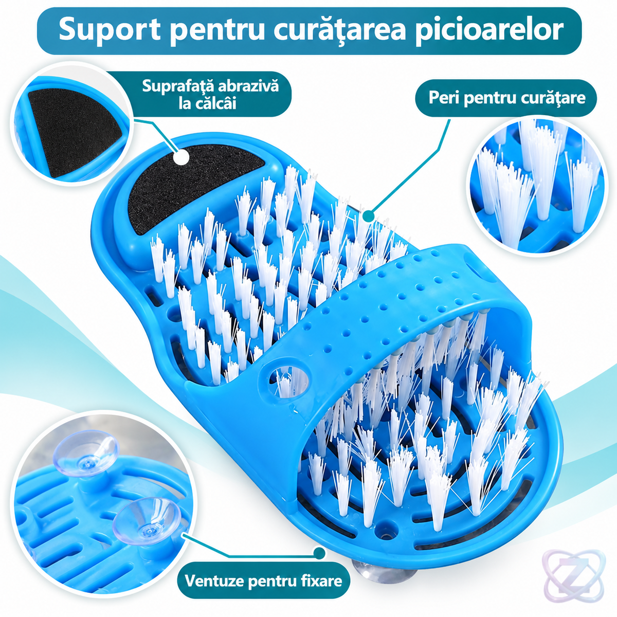 Suport curățare picioare – caracteristici