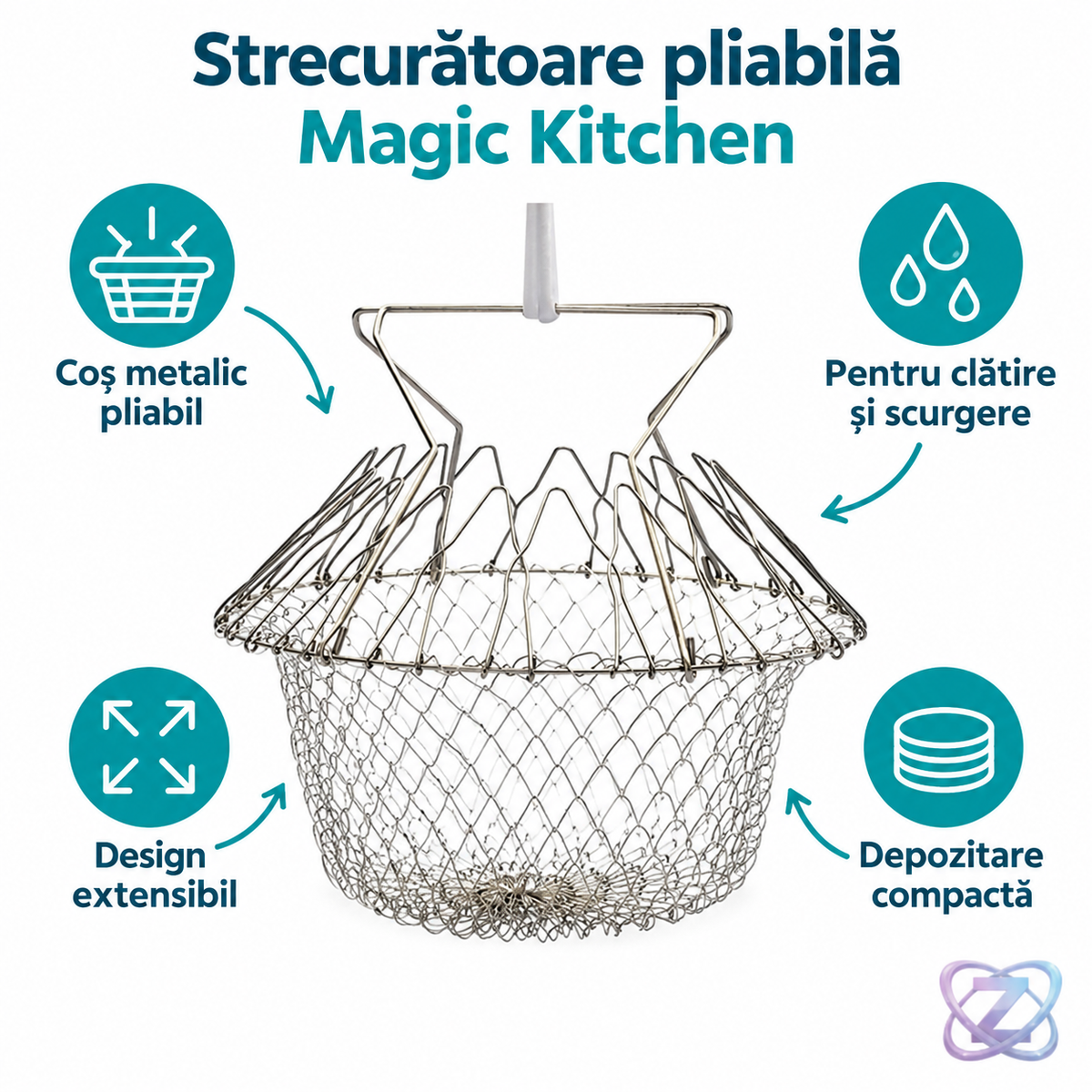 Strecuratoare Magic Kitchen – caracteristici
