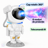 Proiector LED în Formă de Astronaut cu Telecomandă, Stele și Galaxii
