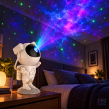 Proiector LED în Formă de Astronaut cu Telecomandă, Stele și Galaxii