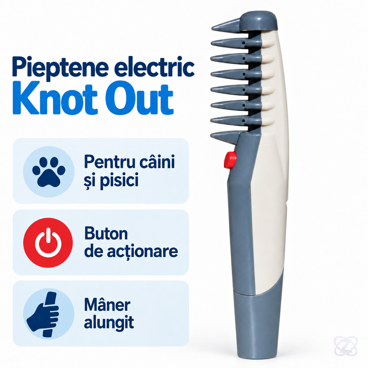 PERIE PENTRU INDEPARTARE PAR CAINI SI PISICI KNOT OUT – caracteristici