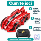 Mașinuță Anti-Gravitație Gravity Wall Climber, Merge pe Tavan și Pereți
