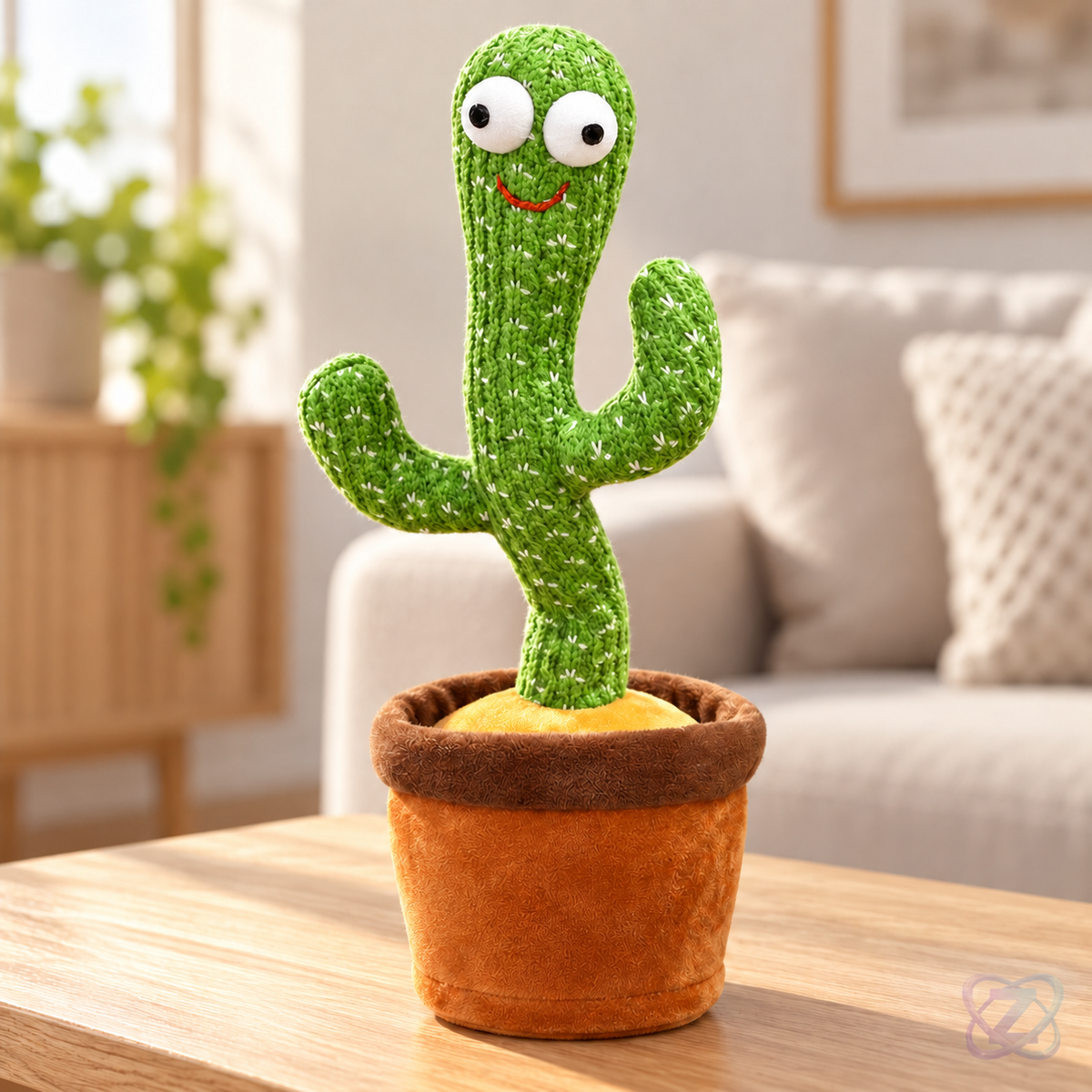 Jucărie de pluș – Cactus dansator – utilizare