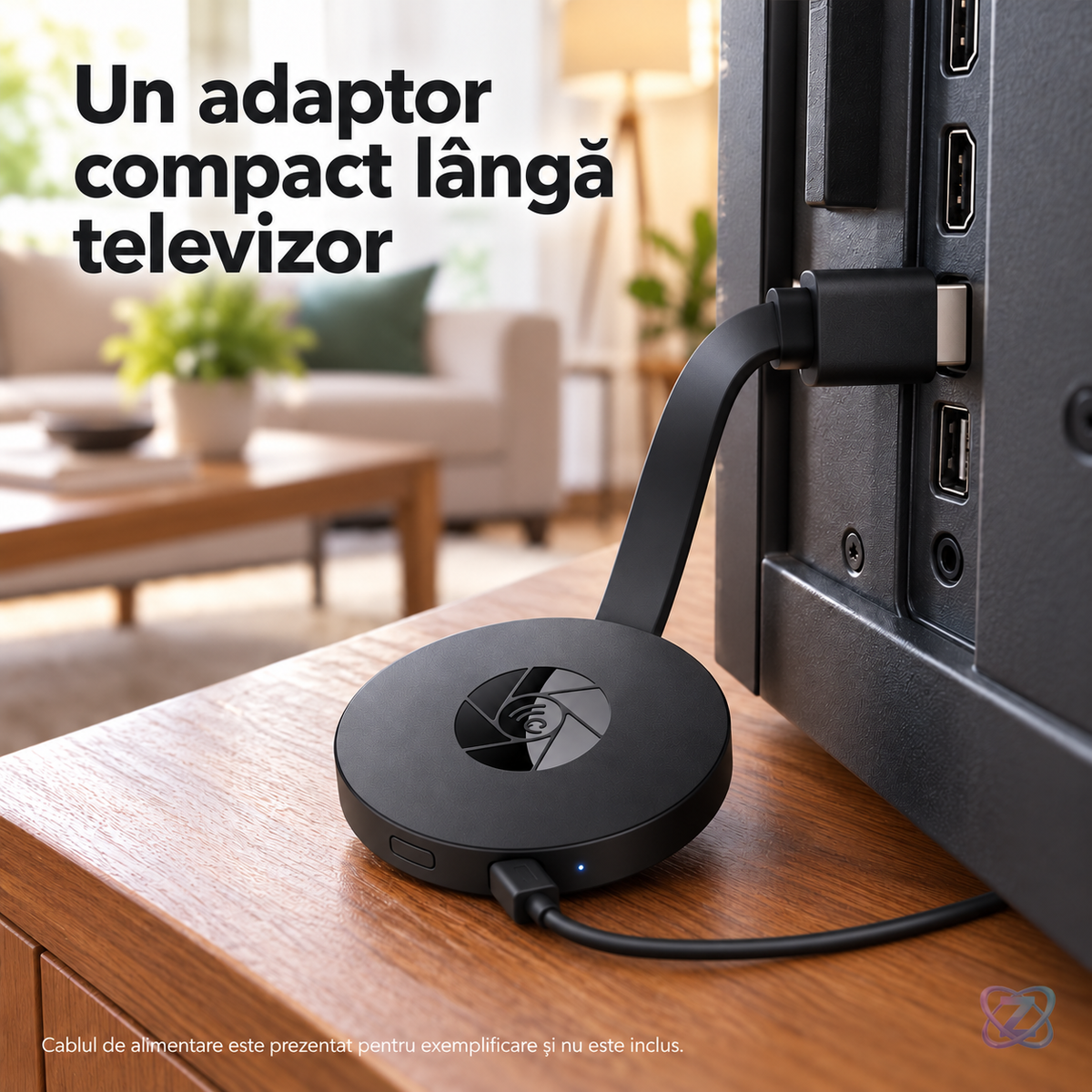 MiraScreen G2 Media Player Wireless HDMI pentru TV, Android și iOS, Full HD – lifestyle