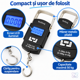 Cântar de Mână Portabil cu Ecran LCD, Greutate Maximă 50 kg