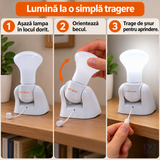 Set 8 Becuri LED fără Fir Handy Bulb, Economice, Lumină de Veghe