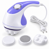 Aparat de Masaj Anticelulitic Relax Spin and Tone, cu 4 Capete Interschimbabile
