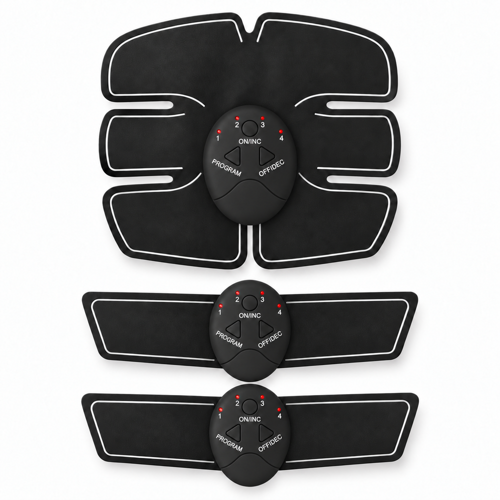 Aparat de Remodelare a Abdomenului cu Electrostimulare EMS, SixPack Gym