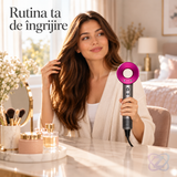 Uscător de Păr Profesional cu Ioni Negativi și Temperatură Reglabilă