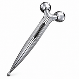 Aparat de Masaj pentru Față și Corp din Metal, cu Rotație de 360°, Rezistent la Apă