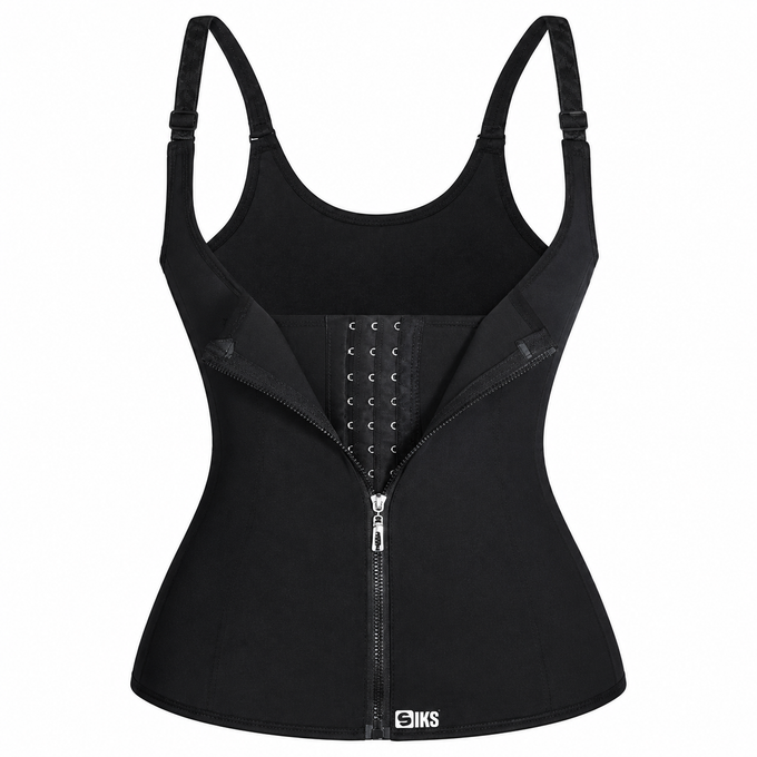 Corset SIKS tip Vestă din Neopren pentru Modelarea Taliei, cu Prindere Dublă
