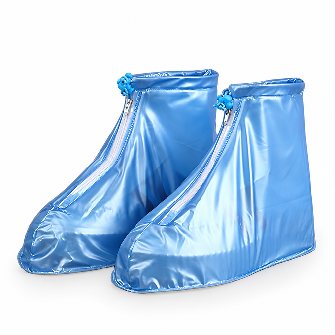 Set 2 Huse de Protecție pentru Încălțăminte, Impermeabile, Antiderapante și Reutilizabile