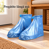Set 2 Huse de Protecție pentru Încălțăminte, Impermeabile, Antiderapante și Reutilizabile