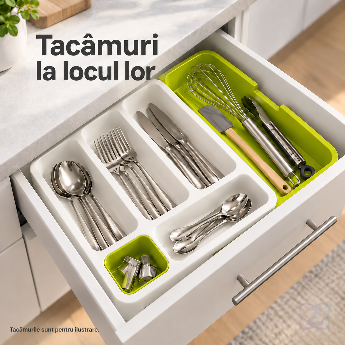 Organizator Extensibil pentru Tacâmuri, pentru Sertar – lifestyle