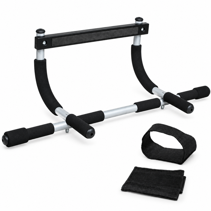 Bară de Antrenament Iron Gym pentru Tocul Ușii, din Oțel, până la 136 kg