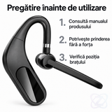 Cască Wireless KJ12 Bluetooth 5.0, Reducere a Zgomotului, Rezistentă la Apă