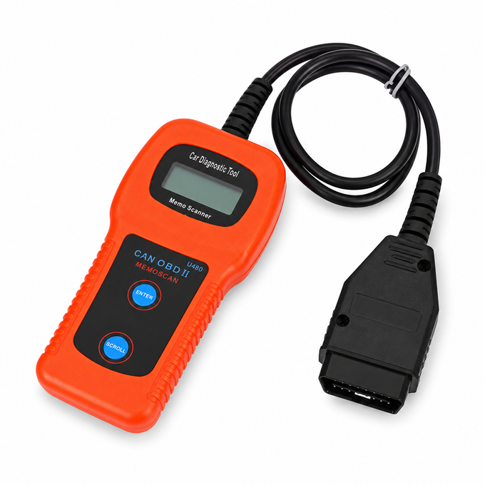 Aparat de Diagnoză Auto eSimplu, Portabil, cu Afișaj LCD și Cablu de 80 cm