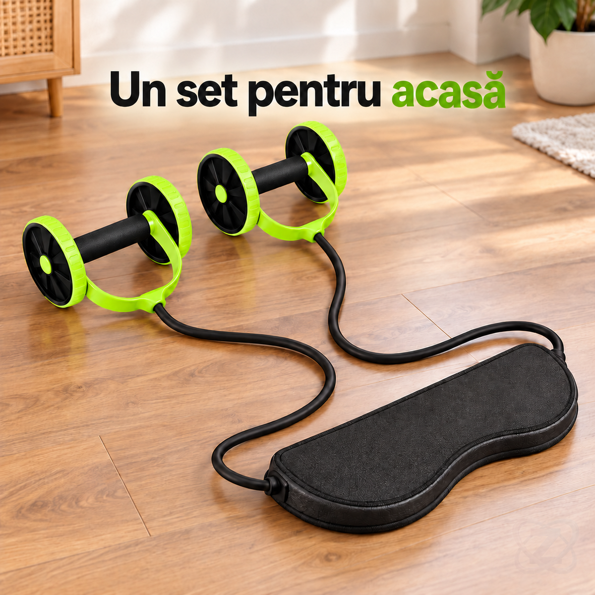 Aparat de Fitness cu Corzi Elastice pentru Abdomen, Fese, Picioare și Brațe – lifestyle