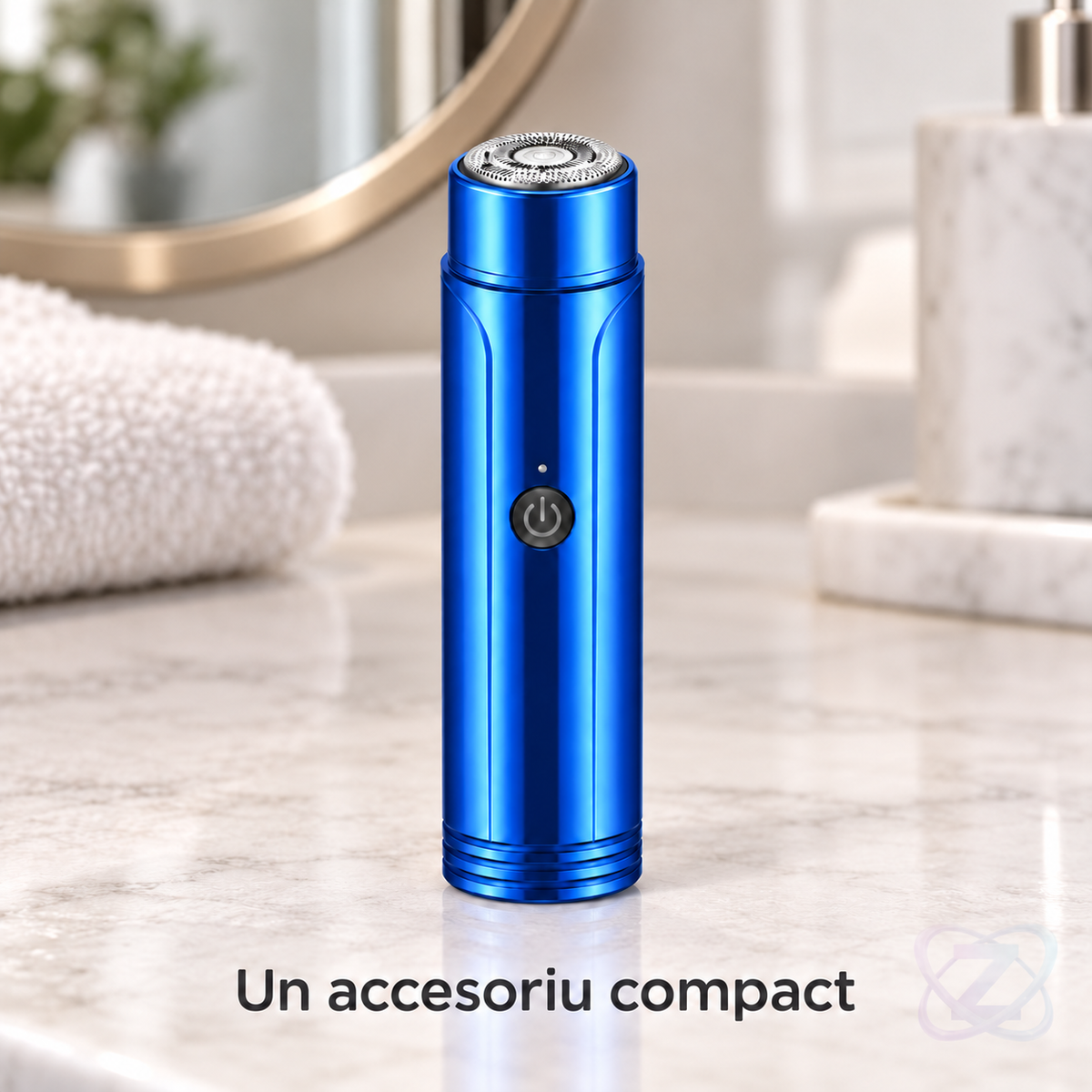 Mini Aparat de Ras Electric LILTRIM, cu 15 Lame din Inox, Ras Umed și Uscat – lifestyle