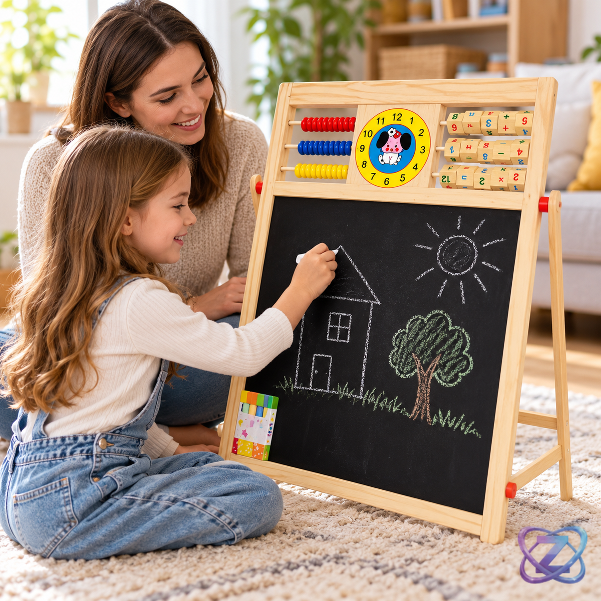 Tablă de desen multifuncțională – activități creative acasă
