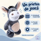 Măgăruș de Pluș Vorbitor, Jucărie Interactivă pentru Copii