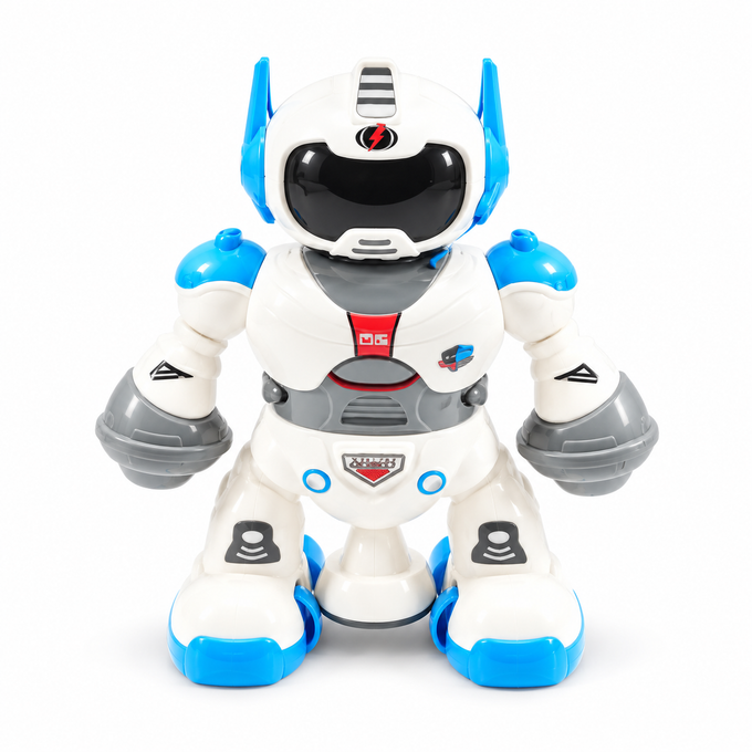 Robotel Dansator Dancing Toy cu Sunet și Lumini, cu Rotire la 360°, pentru Copii peste 3 Ani