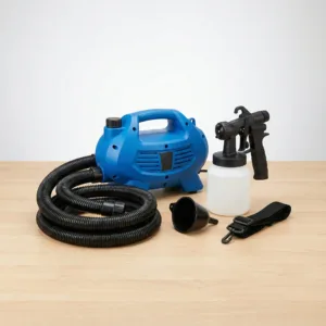 Pistol de Vopsit Electric Paint Zoom – Pulverizator Profesional 650W, Capacitate 800 ml, 3 Setări Pulverizare, Finisaj Uniform pe Perete, Tavan, Lemn, Beton și Ipsos, Interior și Exterior