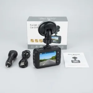 Cameră DVR Auto 5″ FHD 1080P – Înregistrare Video High-Definition, 6 Lumini Vedere Nocturnă, Unghi Larg 120°, Senzor G și Înregistrare în Buclă: Martorul tău de Încredere zi și Noapte