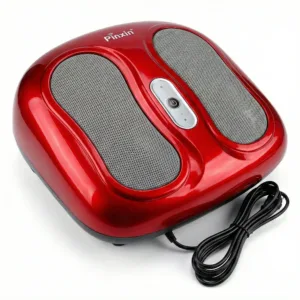 Aparat de Masaj cu Încălzire pentru Picioare și Spate – 18 Capete Reflexoterapie, Portabil