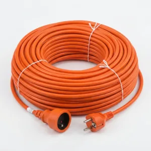 Cablu Prelungitor Electric 2x1.5 mm² – 25 Metri, pentru Interior și Exterior, Conectare Rapidă Scule și Electrocasnice