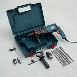 Ciocan Rotopercutor Profesional ELEKTROMET SDS+ – 3050W, 4 Funcții, Energie Impact 4J, Set Accesorii și Valiză